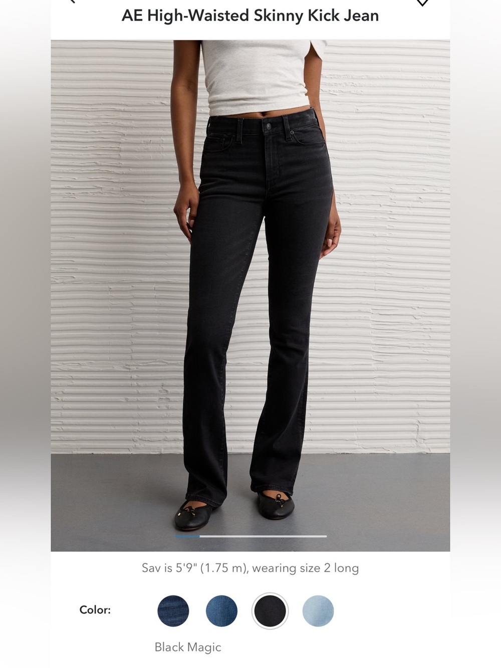 American Eagle Outfitters Women’s Skinny Kick Jeans